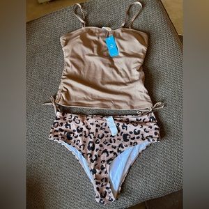 NEW Cupshe 2 piece tankini